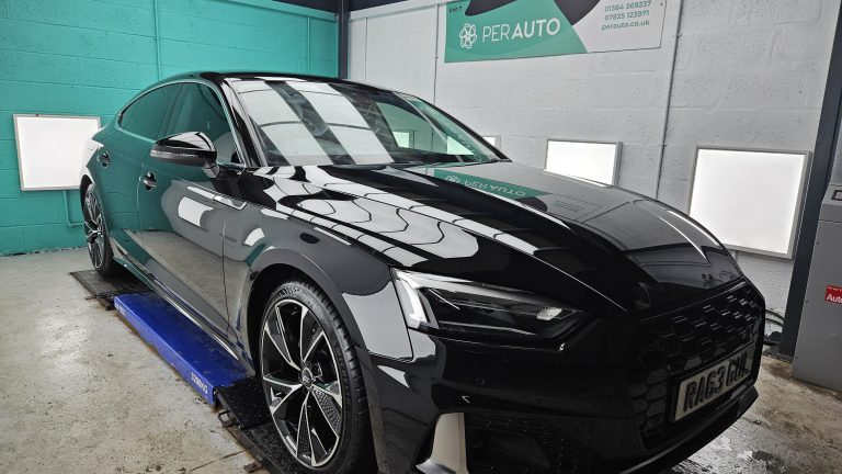 Audi A5 detailed and ceramic coated