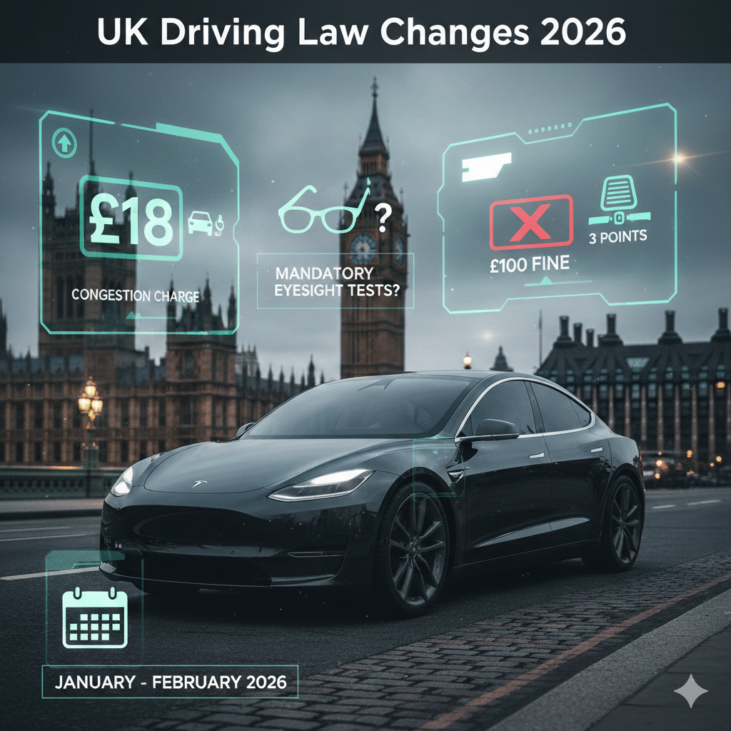 Rules changes for drivers 2026
